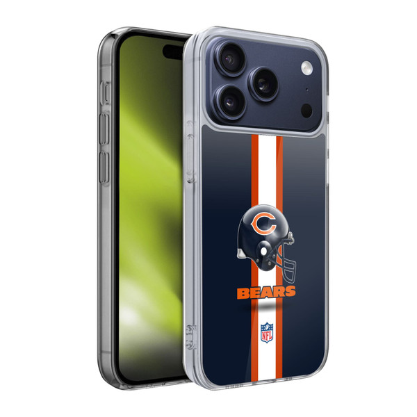 NFL Chicago Bears Logo Helmet Soft Gel Case for Apple iPhone 17 Pro NFL Chicago Bears Logo Helmet Soft Gel Case for Apple iPhone 17 Pro