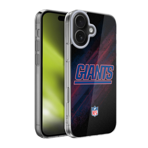NFL New York Giants Logo Blur Soft Gel Case for Apple iPhone 17 NFL New York Giants Logo Blur Soft Gel Case for Apple iPhone 17