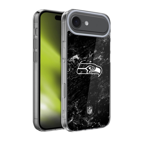NFL Seattle Seahawks Artwork Marble Soft Gel Case for Apple iPhone 17 Air NFL Seattle Seahawks Artwork Marble Soft Gel Case for Apple iPhone 17 Air