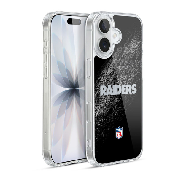 NFL Las Vegas Raiders Logo Blur Soft Gel Case for Apple iPhone 17