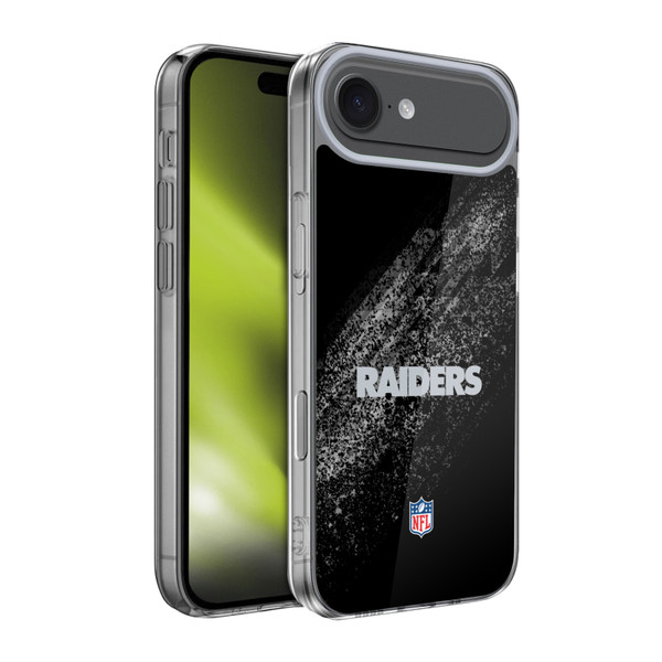 NFL Las Vegas Raiders Logo Blur Soft Gel Case for Apple iPhone 17 Air