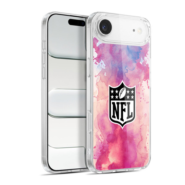 NFL Shield Watercolor Soft Gel Case for Apple iPhone 17 Air