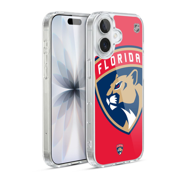 NHL Florida Panthers Oversized Soft Gel Case for Apple iPhone 17