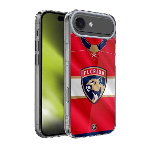 NHL Florida Panthers Jersey Soft Gel Case for Apple iPhone 17 Air