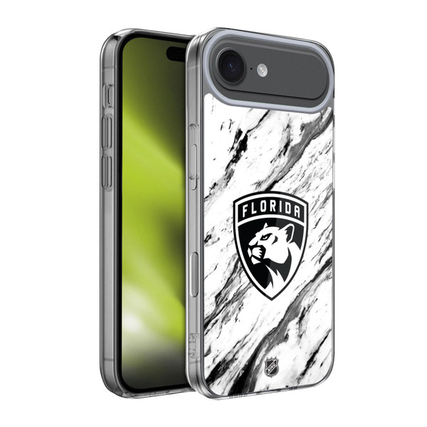NHL Florida Panthers Marble Soft Gel Case for Apple iPhone 17 Air