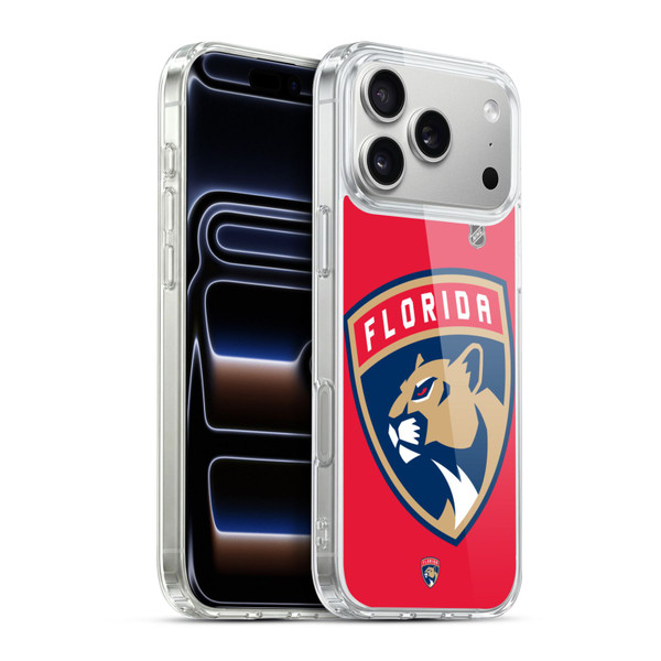 NHL Florida Panthers Oversized Soft Gel Case for Apple iPhone 17 Pro Max