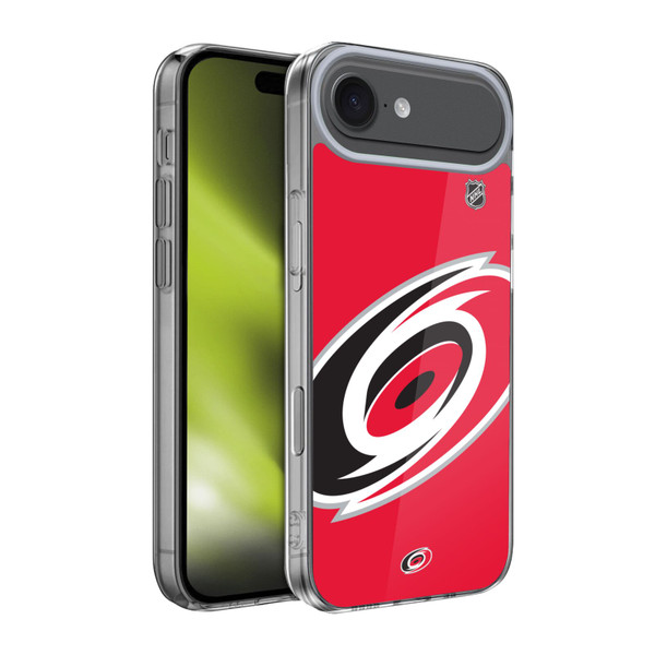 NHL Carolina Hurricanes Oversized Soft Gel Case for Apple iPhone 17 Air