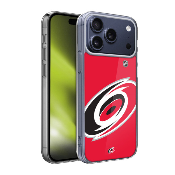 NHL Carolina Hurricanes Oversized Soft Gel Case for Apple iPhone 17 Pro Max NHL Carolina Hurricanes Oversized Soft Gel Case for Apple iPhone 17 Pro Max