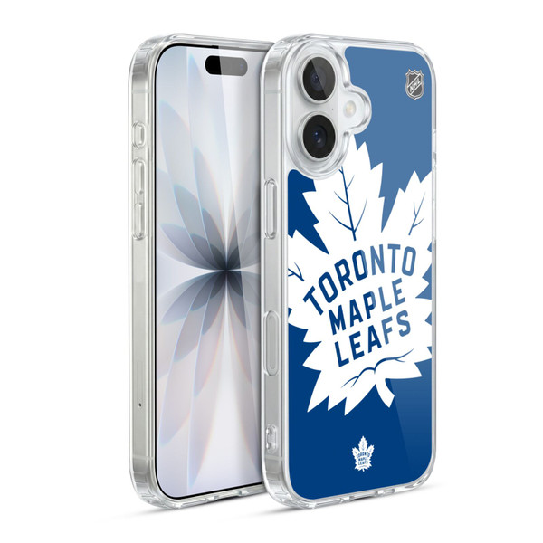 NHL Toronto Maple Leafs Oversized Soft Gel Case for Apple iPhone 17