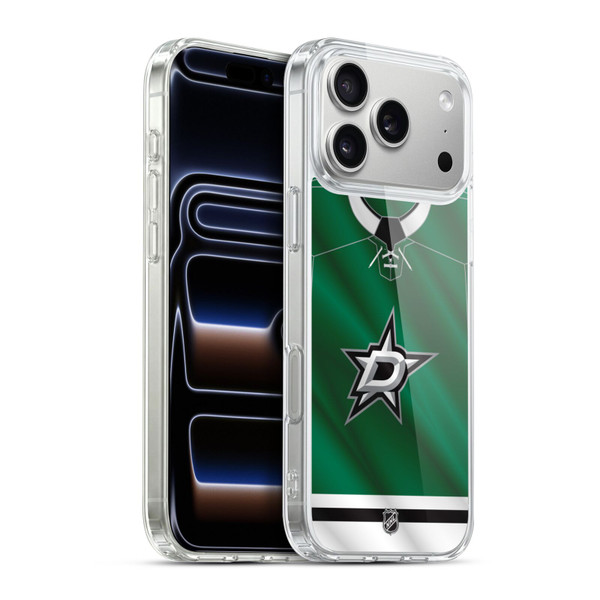 NHL Dallas Stars Jersey Soft Gel Case for Apple iPhone 17 Pro Max