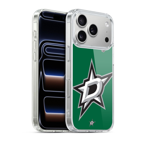 NHL Dallas Stars Oversized Soft Gel Case for Apple iPhone 17 Pro