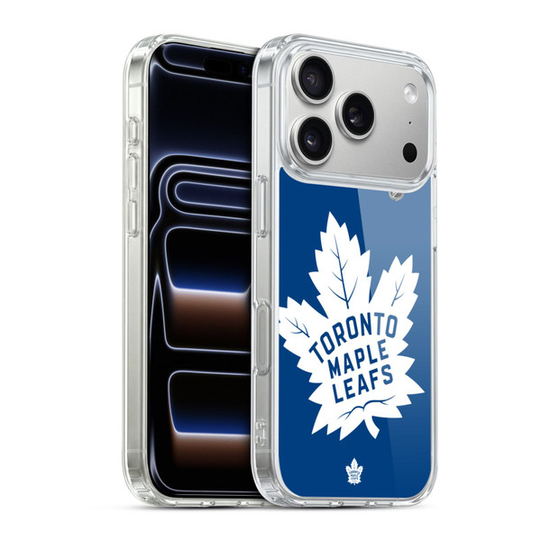 NHL Toronto Maple Leafs Oversized Soft Gel Case for Apple iPhone 17 Pro