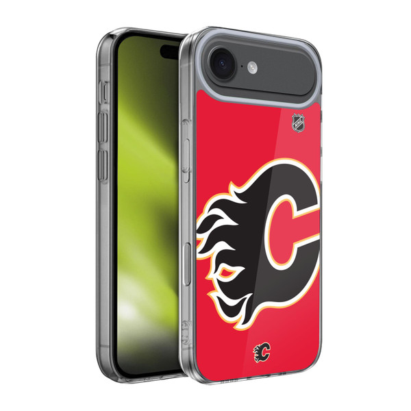 NHL Calgary Flames Oversized Soft Gel Case for Apple iPhone 17 Air