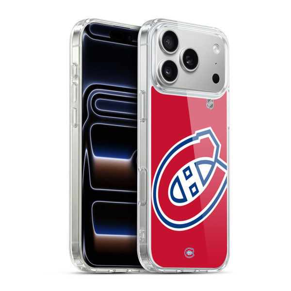 NHL Montreal Canadiens Oversized Soft Gel Case for Apple iPhone 17 Pro Max