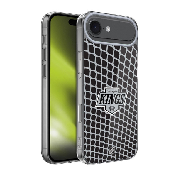 NHL Los Angeles Kings Net Pattern Soft Gel Case for Apple iPhone 17 Air