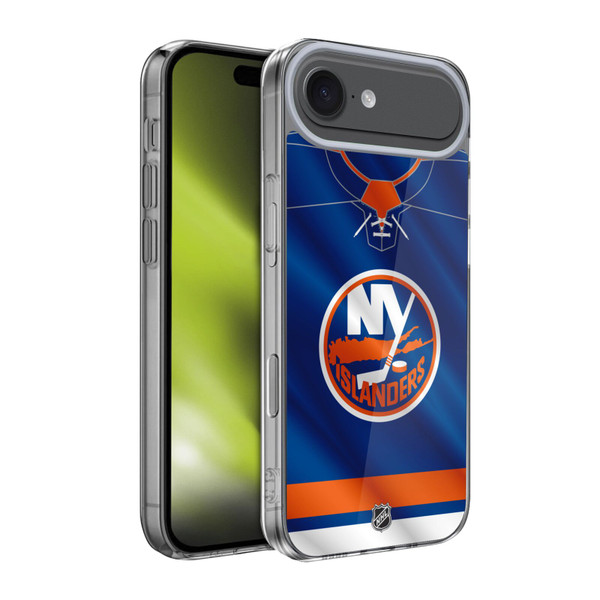 NHL New York Islanders Jersey Soft Gel Case for Apple iPhone 17 Air