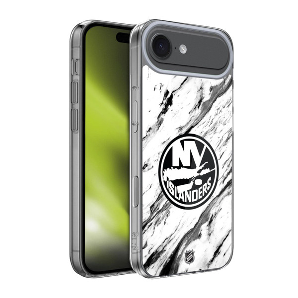 NHL New York Islanders Marble Soft Gel Case for Apple iPhone 17 Air