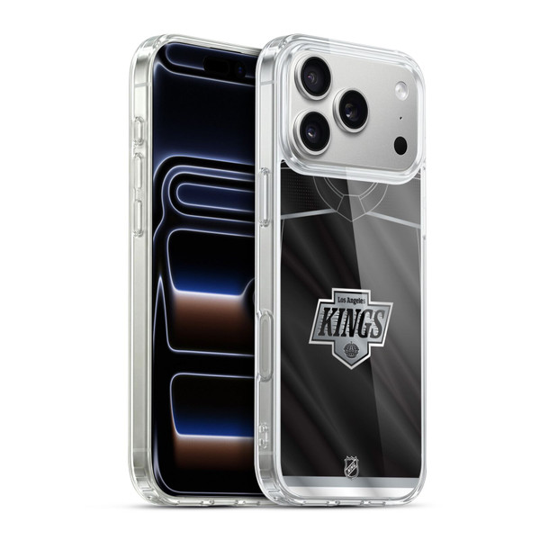 NHL Los Angeles Kings Jersey Soft Gel Case for Apple iPhone 17 Pro Max