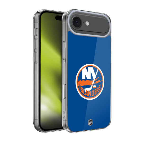 NHL New York Islanders Plain Soft Gel Case for Apple iPhone 17 Air