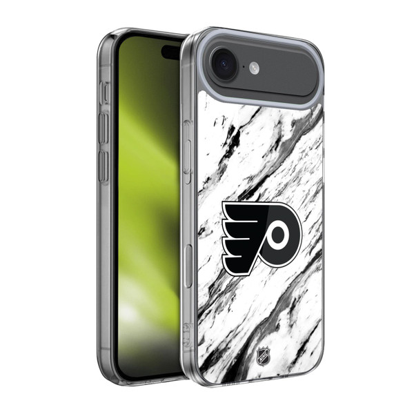 NHL Philadelphia Flyers Marble Soft Gel Case for Apple iPhone 17 Air