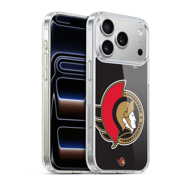 NHL Ottawa Senators Oversized Soft Gel Case for Apple iPhone 17 Pro