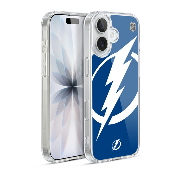 NHL Tampa Bay Lightning Oversized Soft Gel Case for Apple iPhone 17