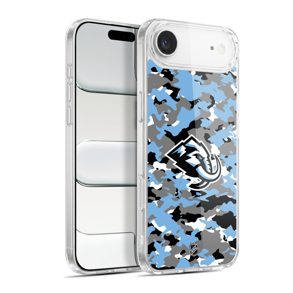 NHL Utah Mammoth Camouflage Soft Gel Case for Apple iPhone 17 Air