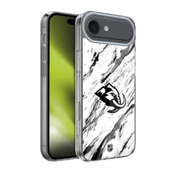NHL Utah Mammoth Marble Soft Gel Case for Apple iPhone 17 Air
