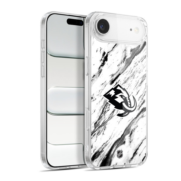 NHL Utah Mammoth Marble Soft Gel Case for Apple iPhone 17 Air