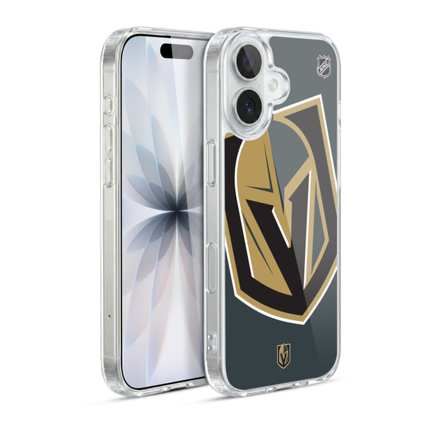 NHL Vegas Golden Knights Oversized Soft Gel Case for Apple iPhone 17