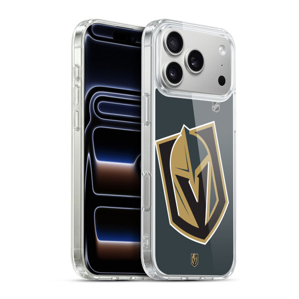 NHL Vegas Golden Knights Oversized Soft Gel Case for Apple iPhone 17 Pro Max