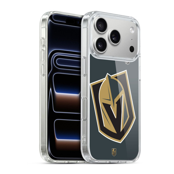 NHL Vegas Golden Knights Oversized Soft Gel Case for Apple iPhone 17 Pro