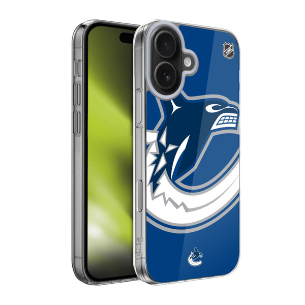 NHL Vancouver Canucks Oversized Soft Gel Case for Apple iPhone 17