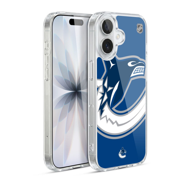 NHL Vancouver Canucks Oversized Soft Gel Case for Apple iPhone 17