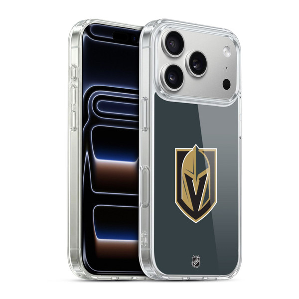 NHL Vegas Golden Knights Plain Soft Gel Case for Apple iPhone 17 Pro