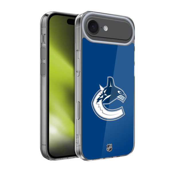 NHL Vancouver Canucks Plain Soft Gel Case for Apple iPhone 17 Air