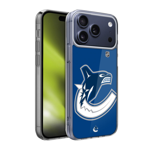 NHL Vancouver Canucks Oversized Soft Gel Case for Apple iPhone 17 Pro Max
