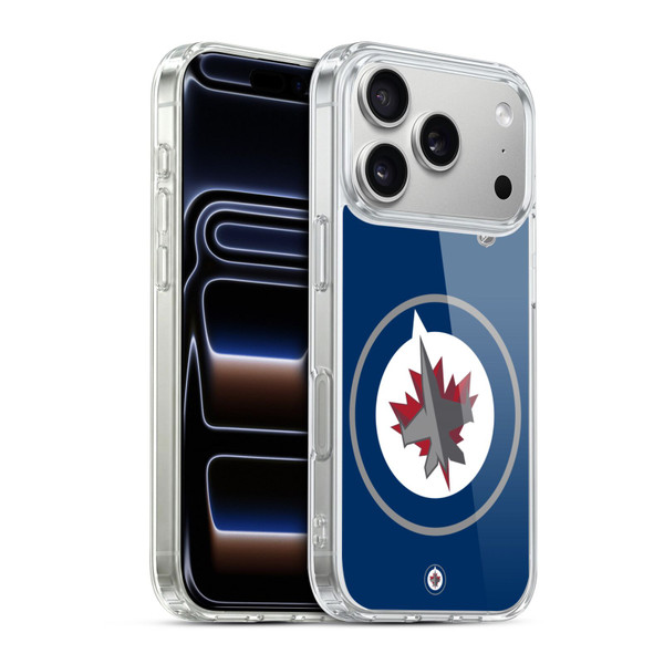 NHL Winnipeg Jets Oversized Soft Gel Case for Apple iPhone 17 Pro