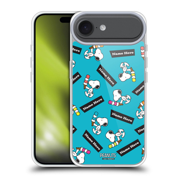 Custom Customised Personalised Peanuts Art Snoopy Soft Gel Case for Apple iPhone 17 Air