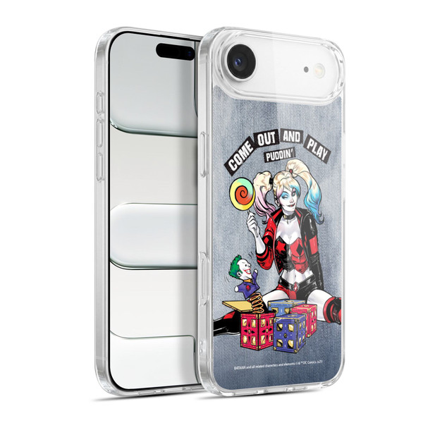 Batman DC Comics Harley Quinn Graphics Toys Soft Gel Case for Apple iPhone 17 Air