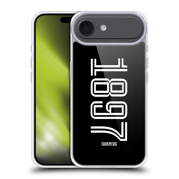 Juventus Football Club History 1897 Landscape Soft Gel Case for Apple iPhone 17 Air