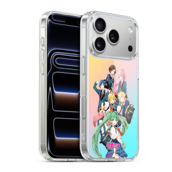 Hatsune Miku Virtual Singers High School Soft Gel Case for Apple iPhone 17 Pro