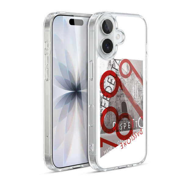 AC Milan Adults Passion Soft Gel Case for Apple iPhone 17