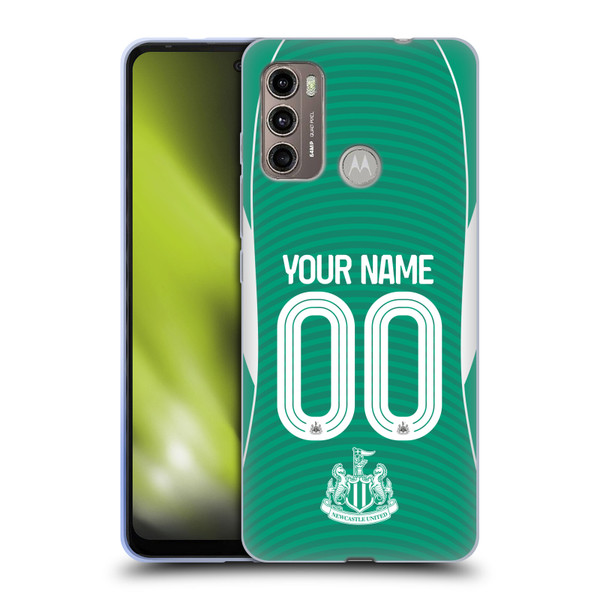 Newcastle United Football Club 2025/26 Crest Away Soft Gel Case for Motorola Moto G60 / Moto G40 Fusion