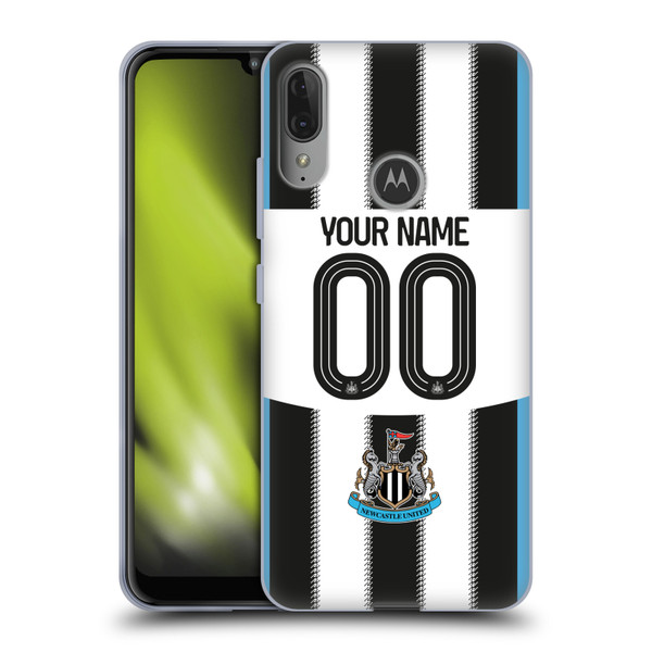 Newcastle United Football Club 2025/26 Crest Home Soft Gel Case for Motorola Moto E6 Plus