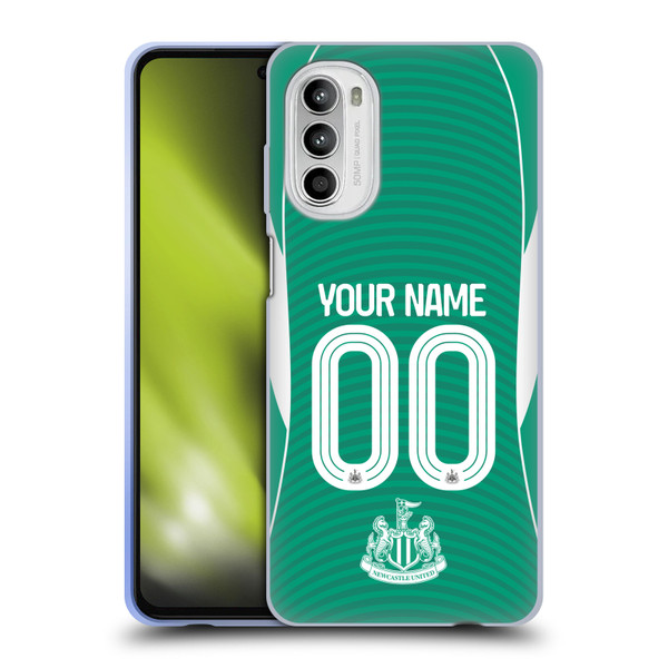 Newcastle United Football Club 2025/26 Crest Away Soft Gel Case for Motorola Moto G52