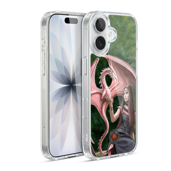 Anne Stokes Dragon Friendship Elegant Soft Gel Case for Apple iPhone 17