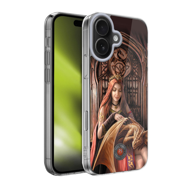 Anne Stokes Dragon Friendship Forever Soft Gel Case for Apple iPhone 17