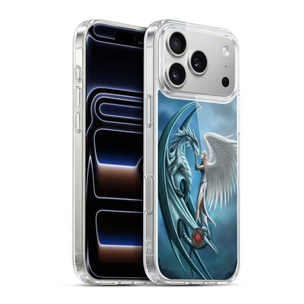 Anne Stokes Dragon Friendship Silverback Soft Gel Case for Apple iPhone 17 Pro Max