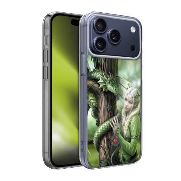 Anne Stokes Dragon Friendship Kindred Spirits Soft Gel Case for Apple iPhone 17 Pro Max